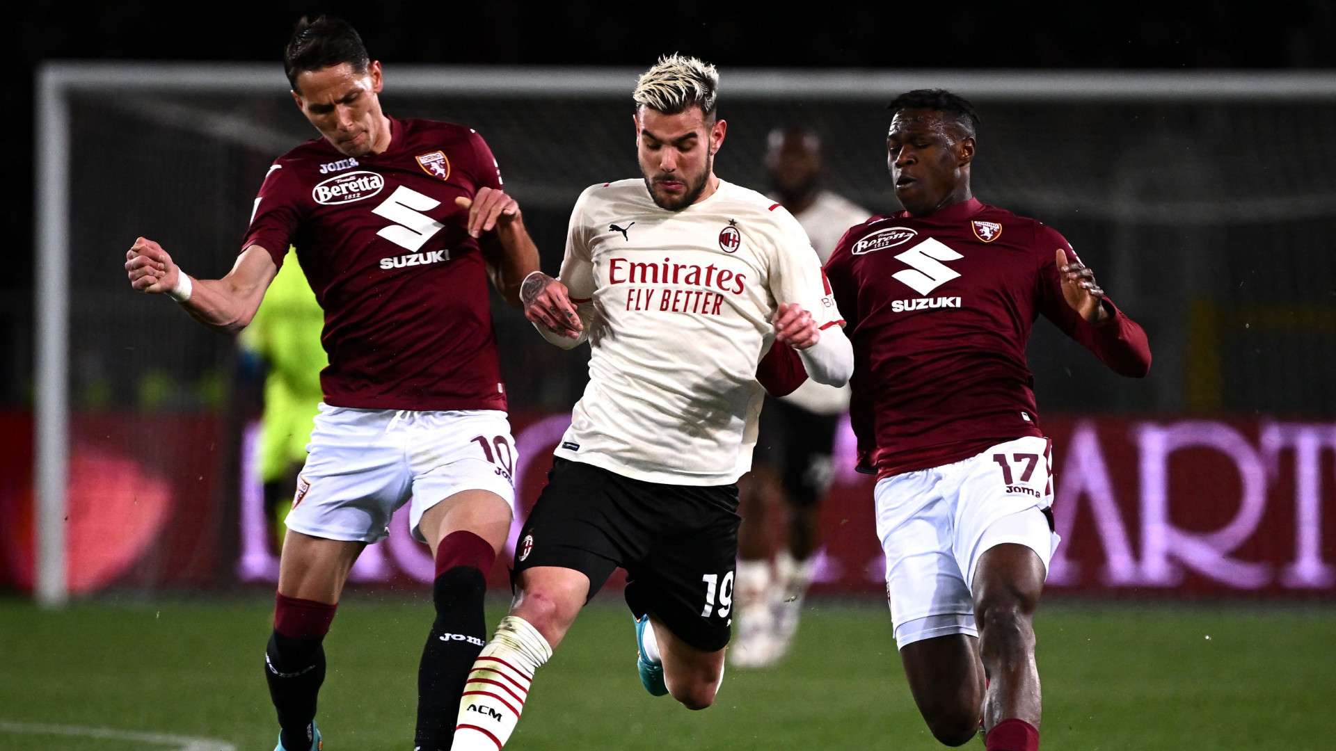 Theo Hernandez Torino Milan Serie A