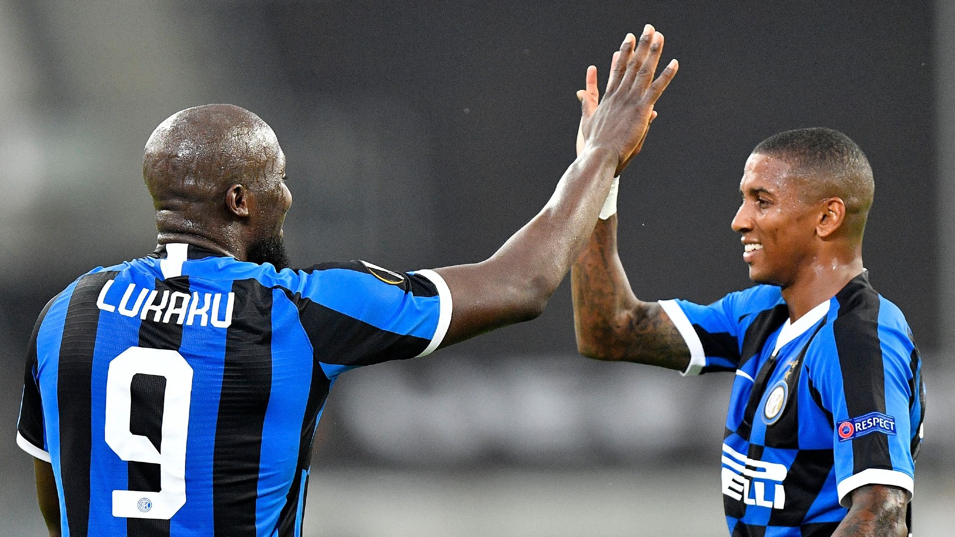 Romelu Lukaku Ashley Young Inter 2019-20
