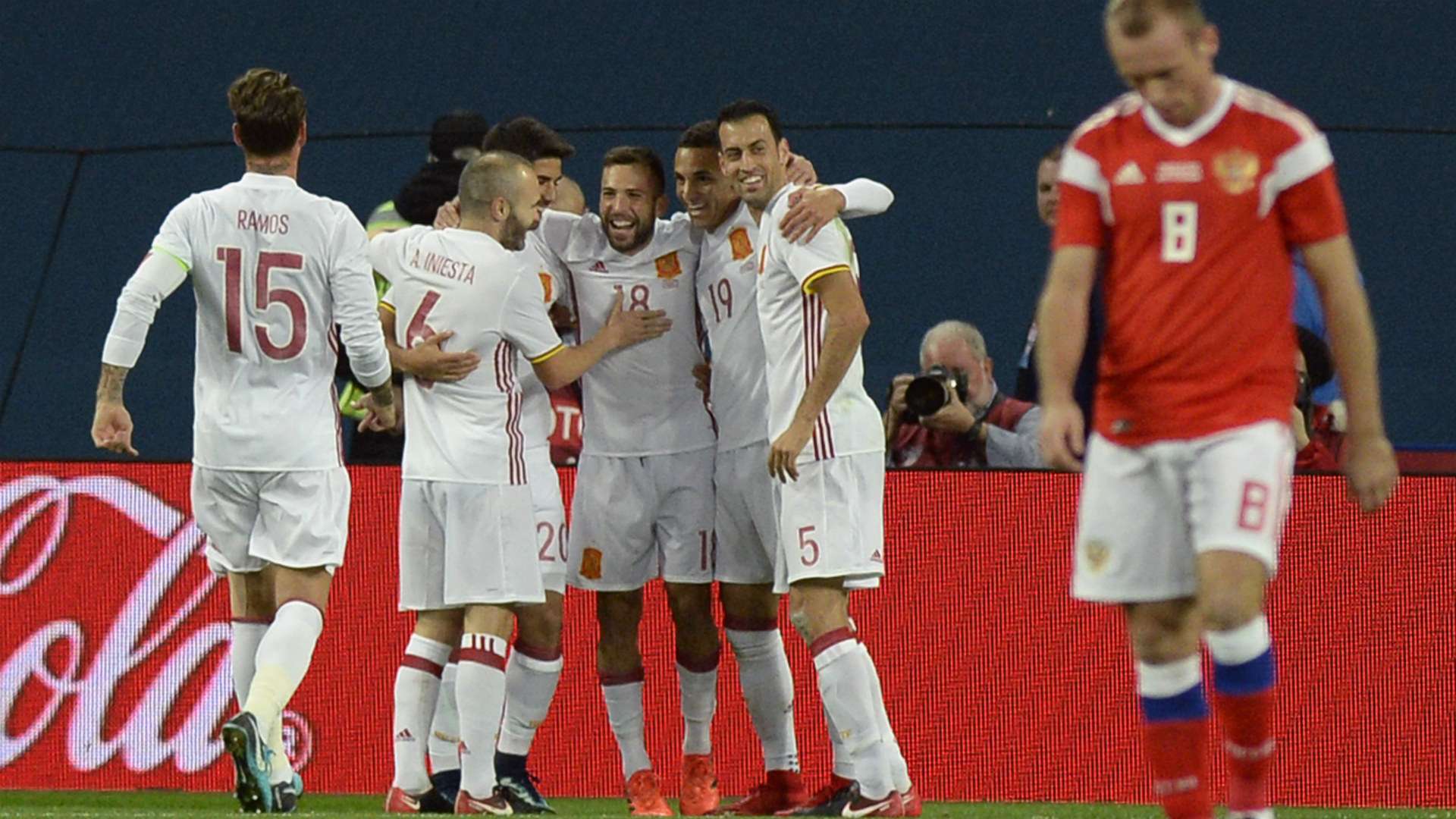 Spain Russia Friendly