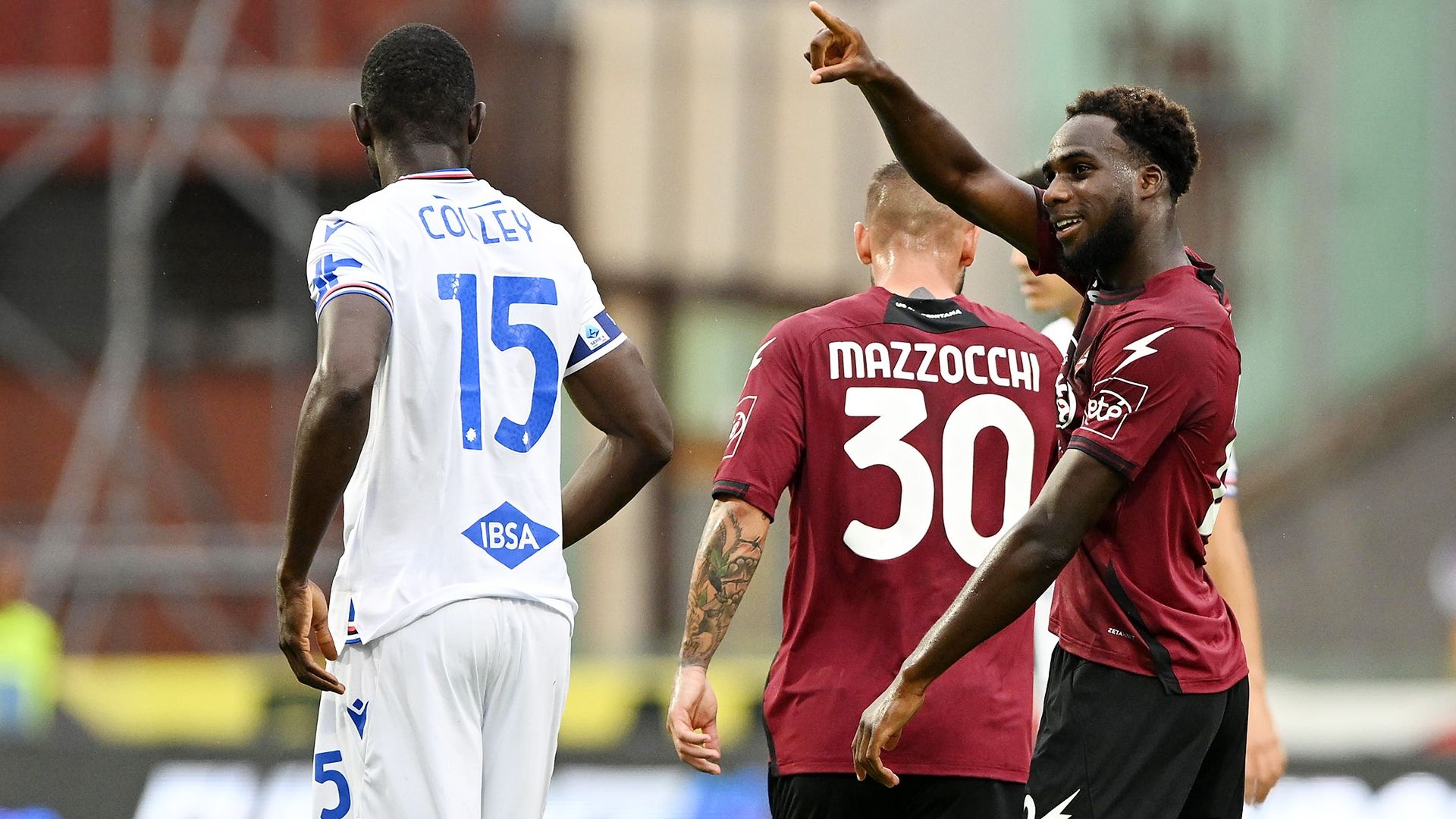 Dia Salernitana Sampdoria Serie A