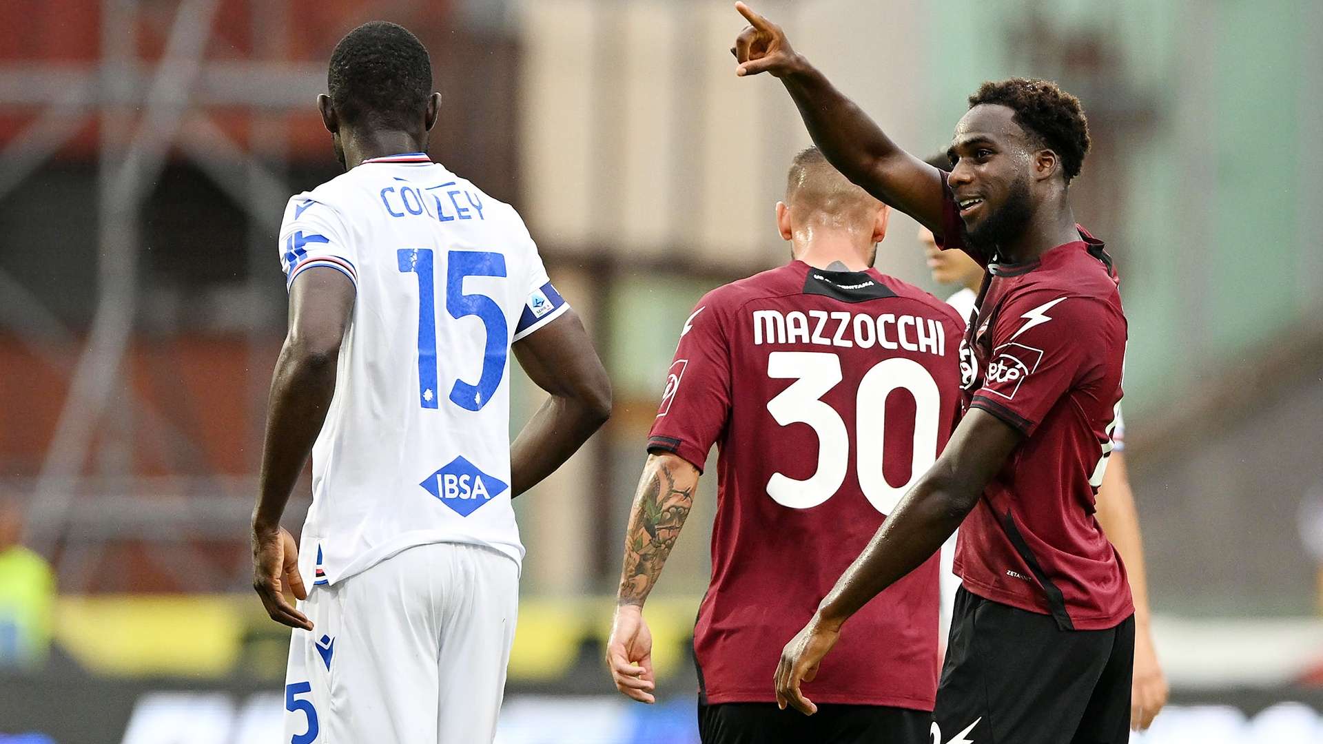 Dia Salernitana Sampdoria Serie A