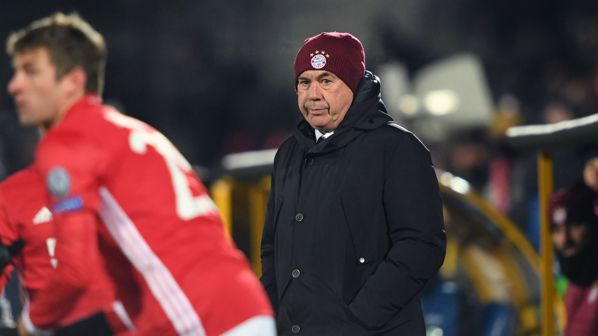 CARLO ANCELOTTI BAYERN MUNCHEN UEFA CHAMPIONS LEAGUE 23112016