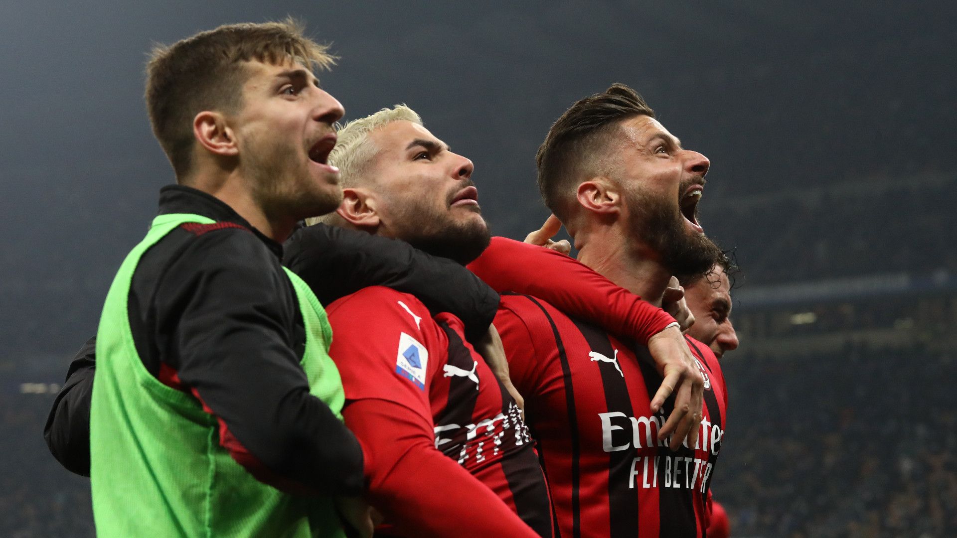 Inter Milan celebrate Serie A