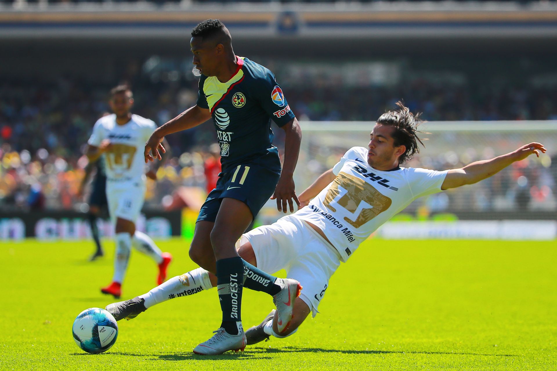 Pumas América Alan Mozo Andrés Ibarguen