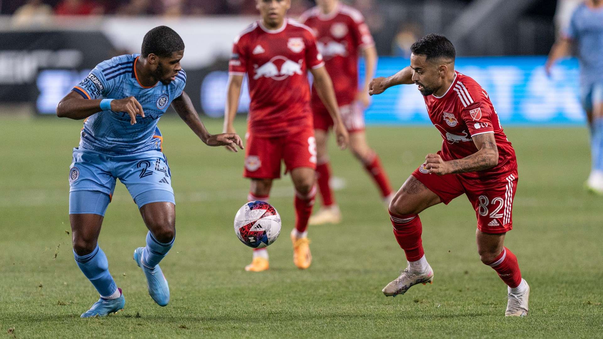 Tayvon Gray Luquinhas NYCFC New York RB 2023 Leagues Cup