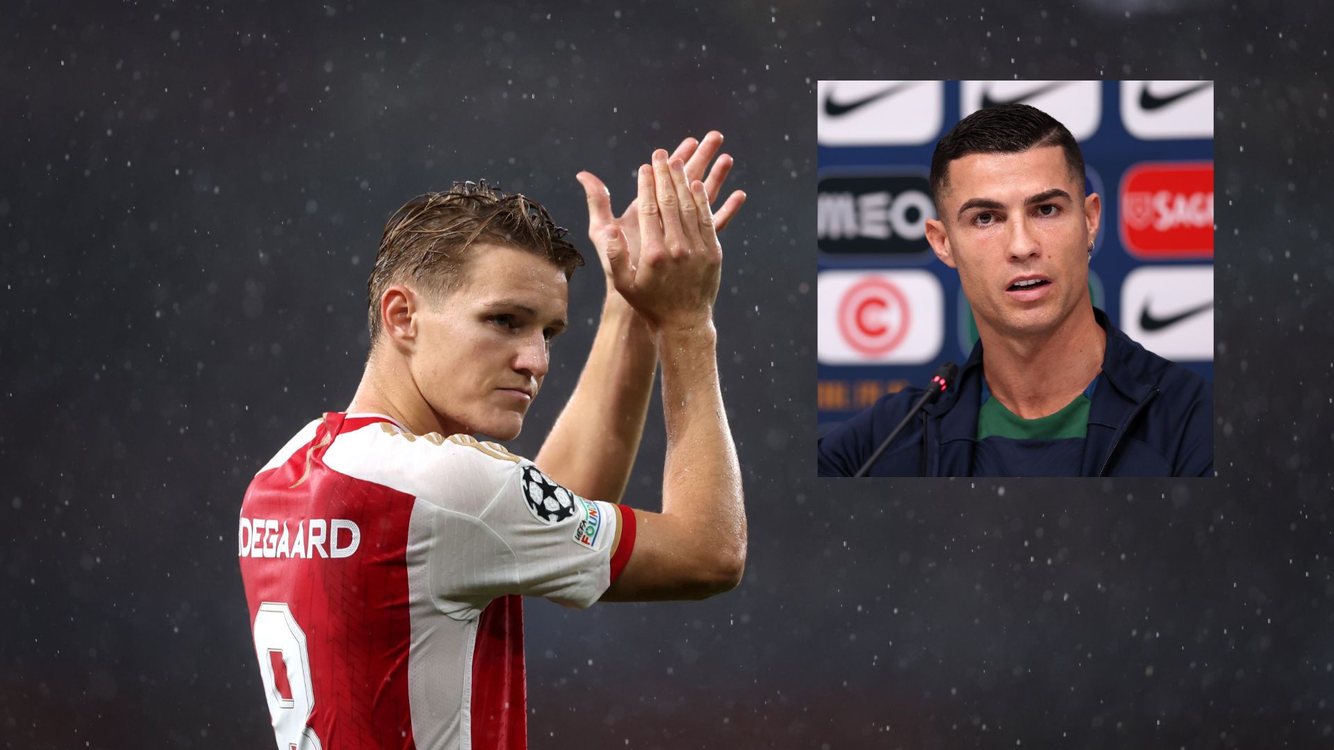 Martin Odegaard, Cristiano Ronaldo