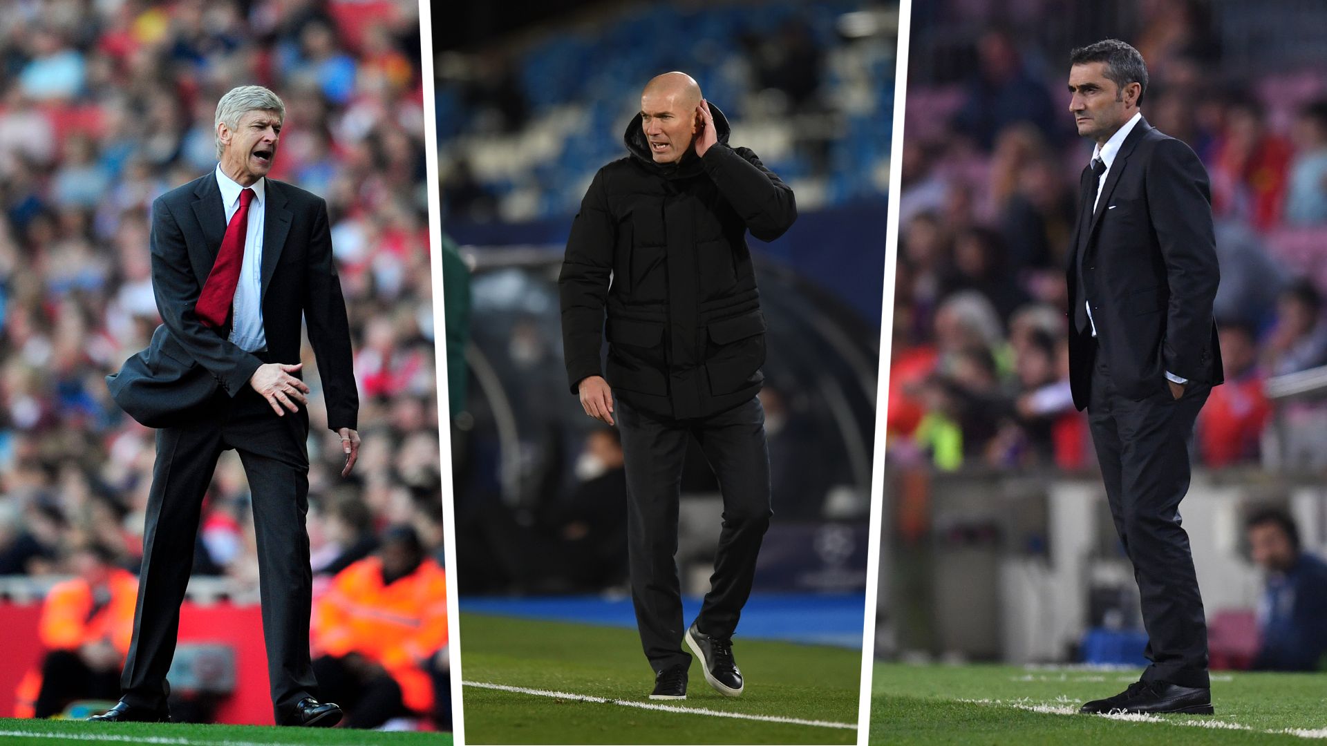 Wenger Zidane Valverde