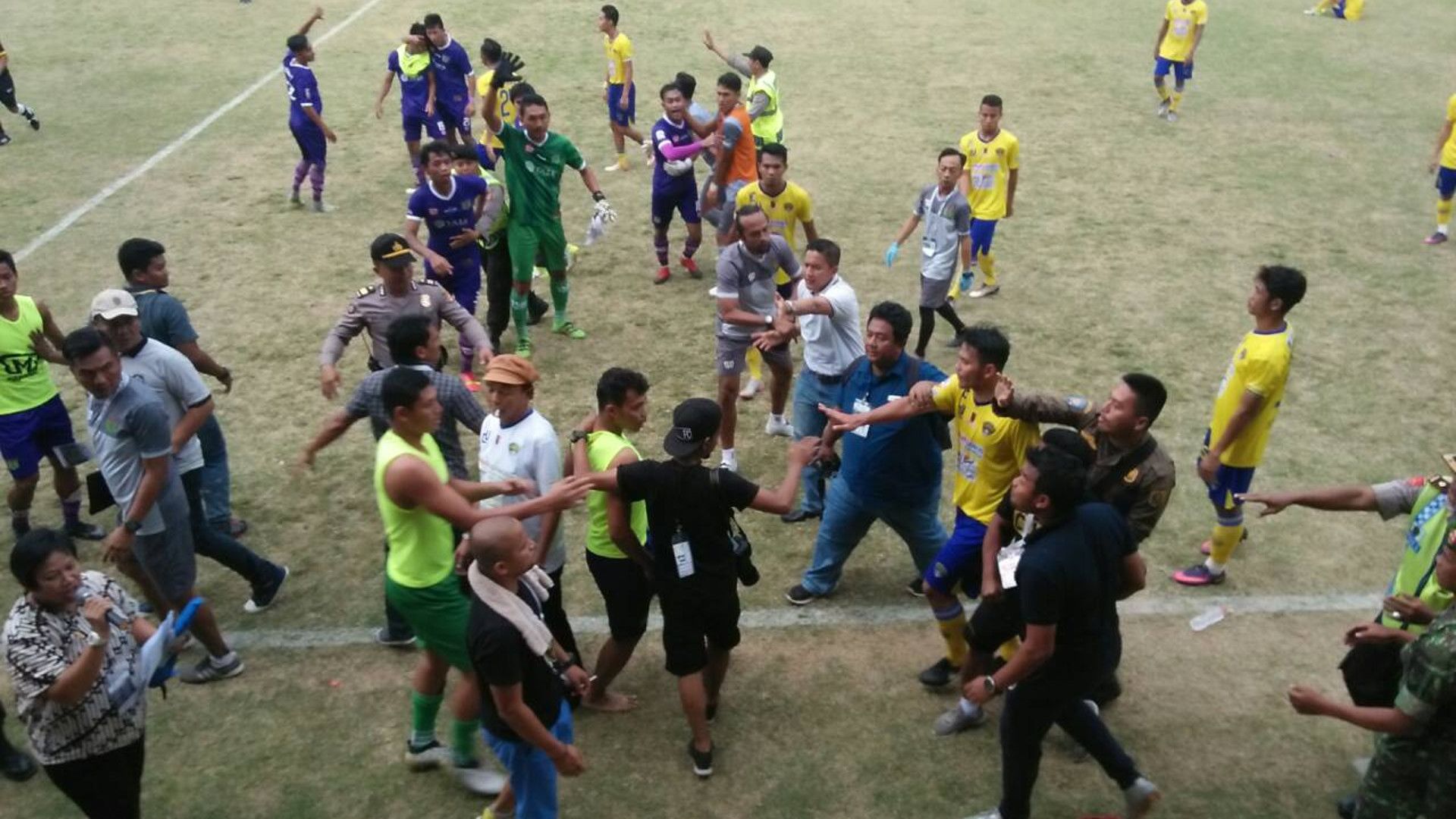 Kisruh Persita Tangerang vs Cilegon United