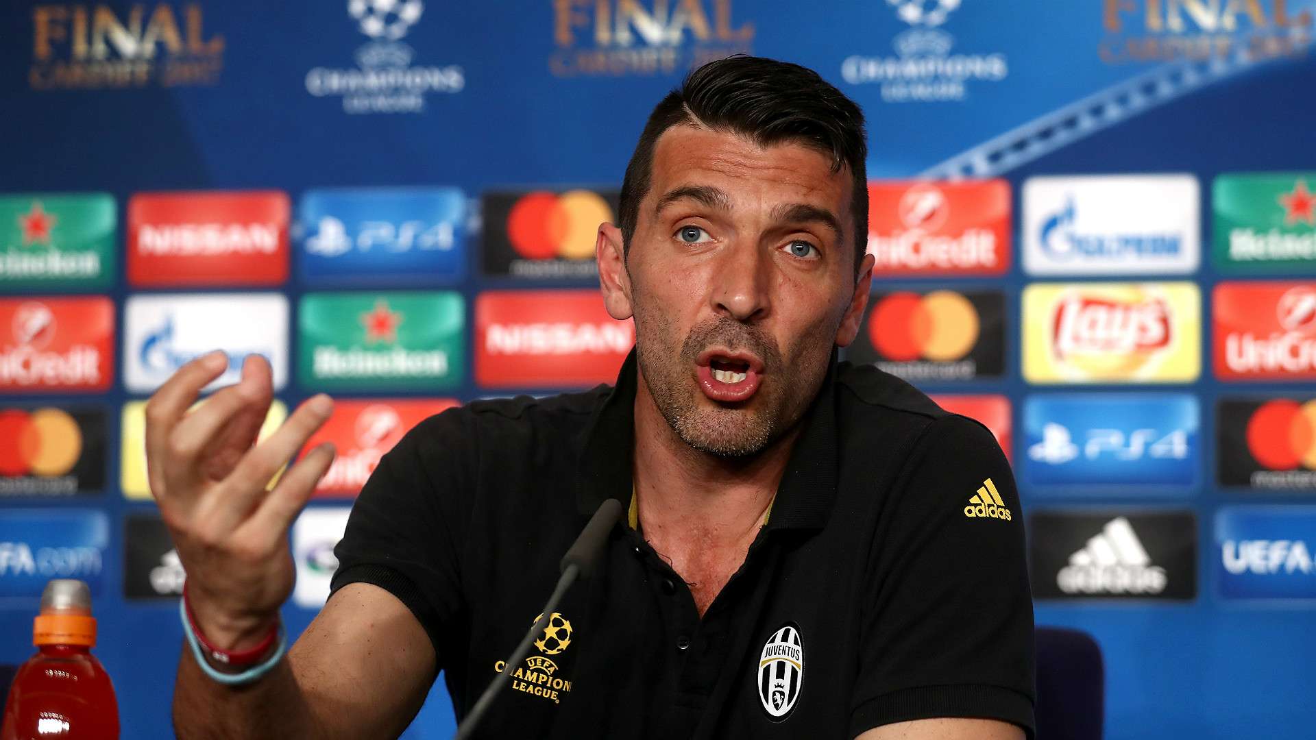 Gianluigi Buffon Juventus Champions League Final press conference