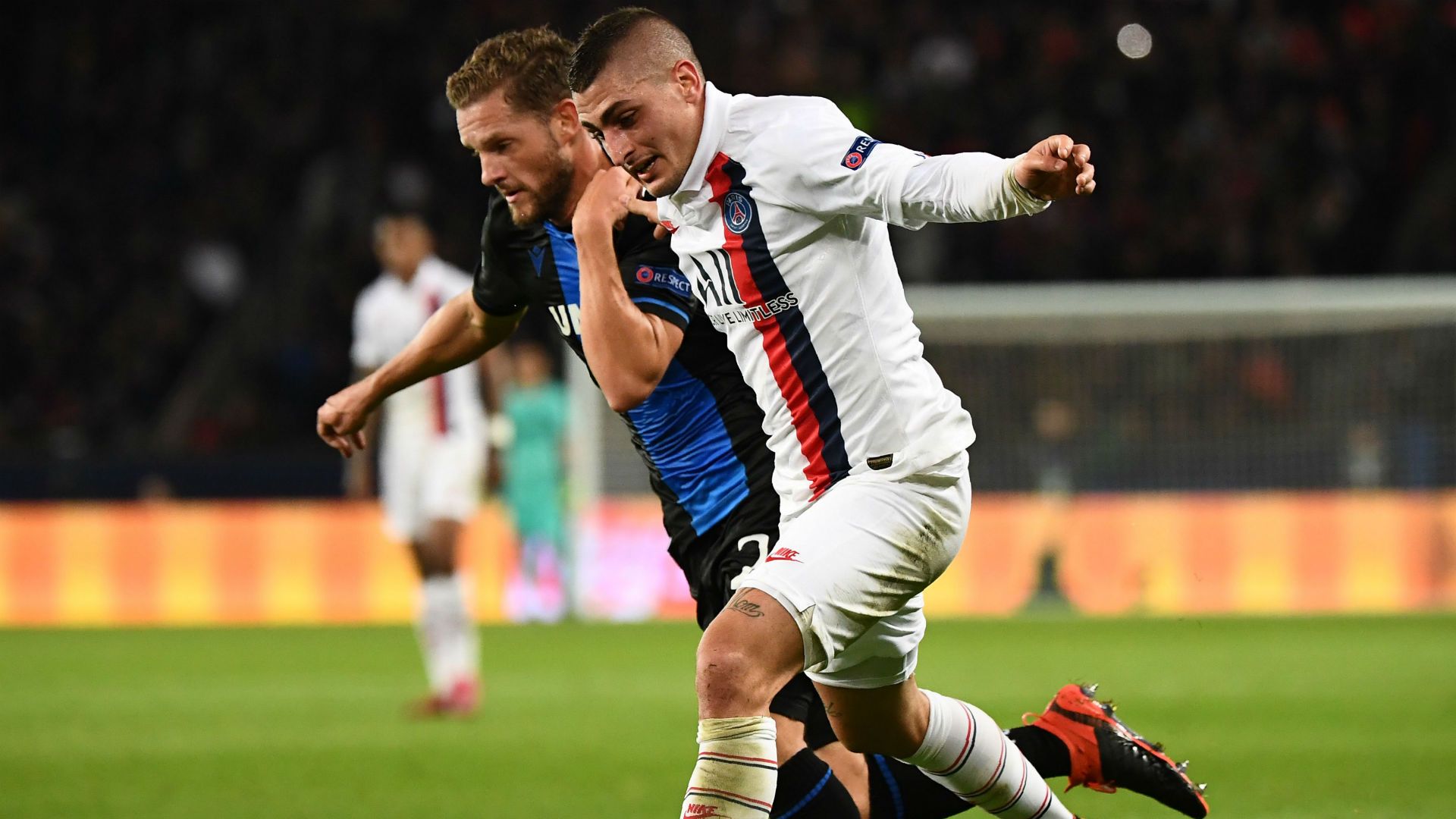 Marco Verratti PSG Brugge UEFA Champions League 06112019