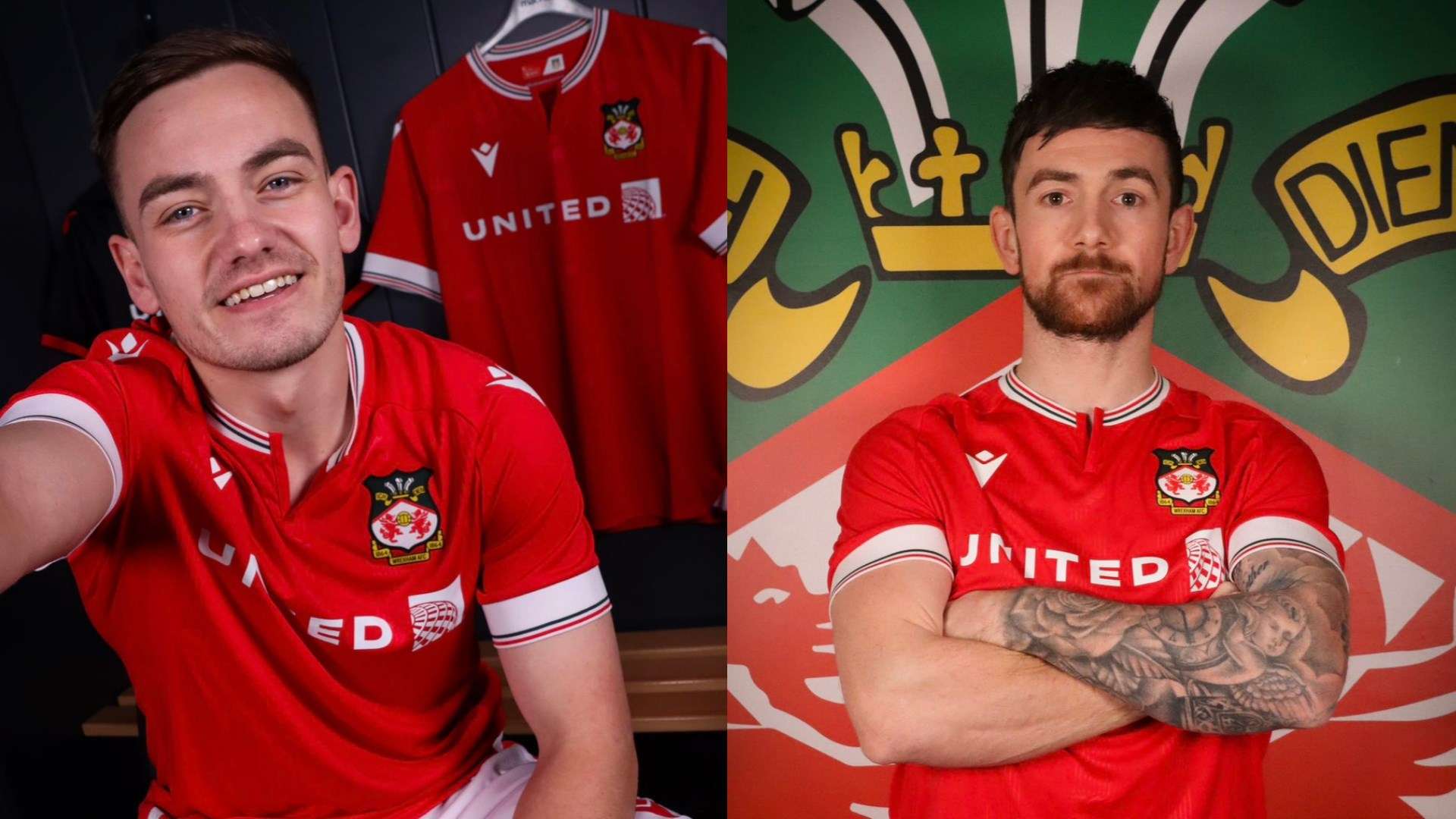 Luke Jones Jack Marriott Wrexham