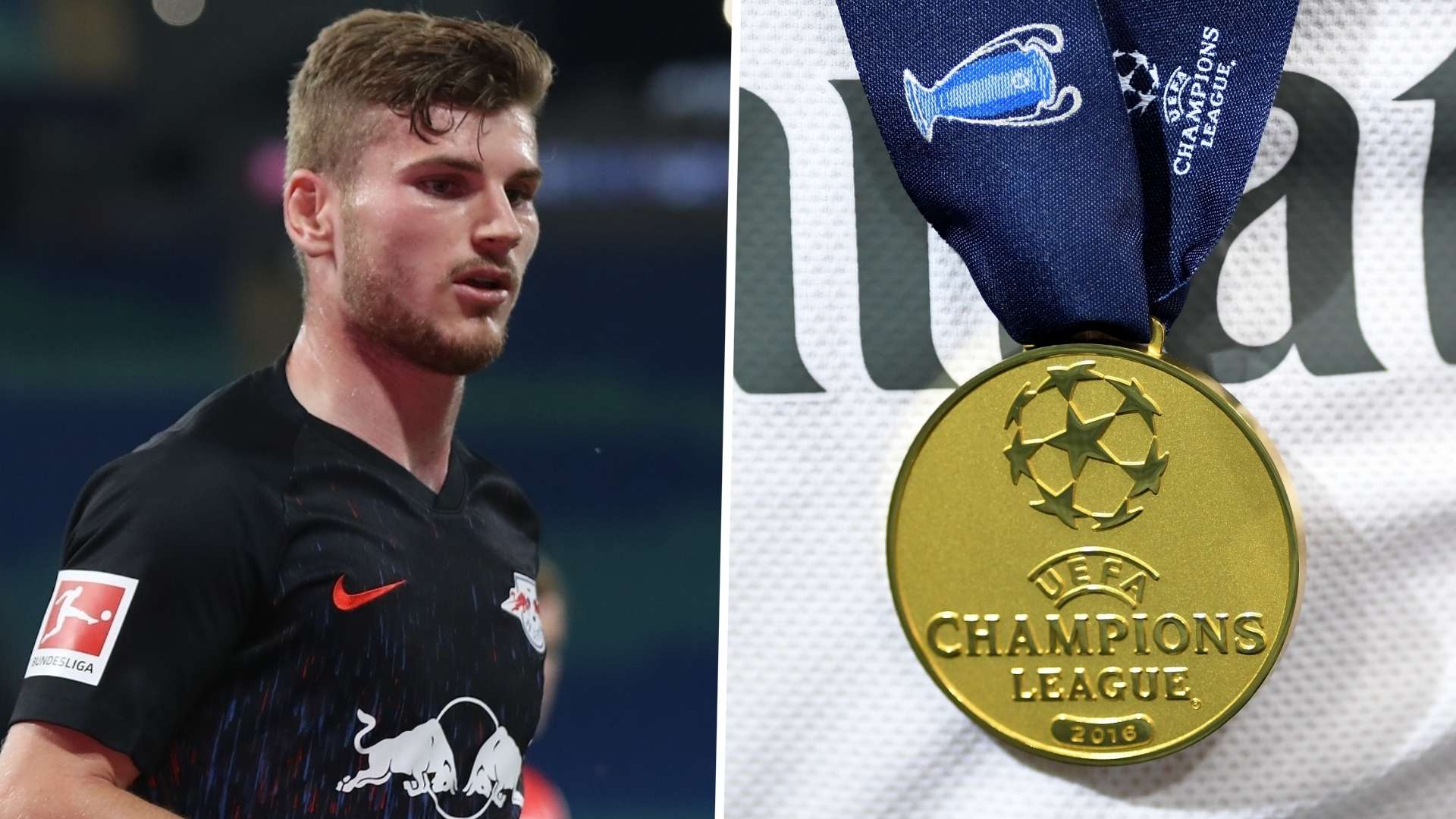 Timo Werner Champions League medal