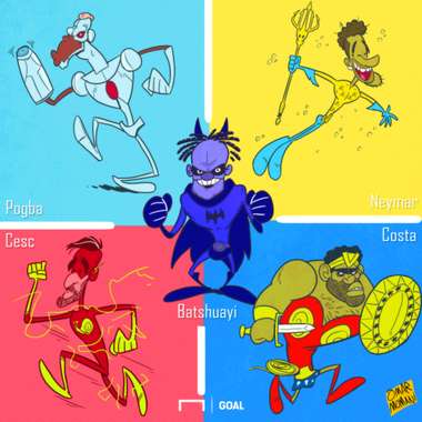 Cartoon Justice League