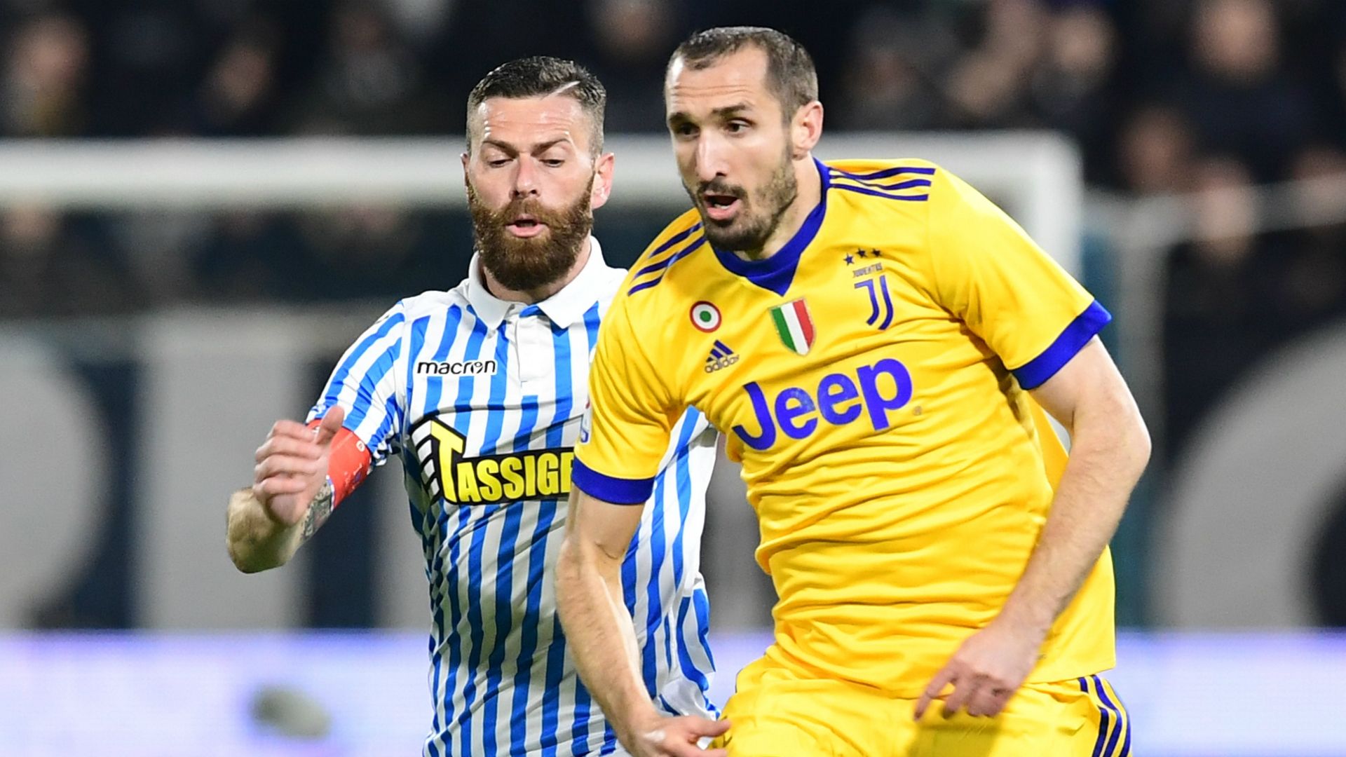 Chiellini SPAL Juventus Serie A