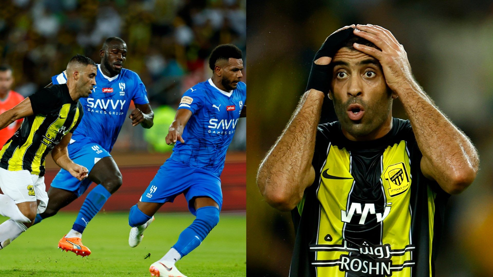 Al Ittihad VS Al Hilal - Abderrazak Hamdallah