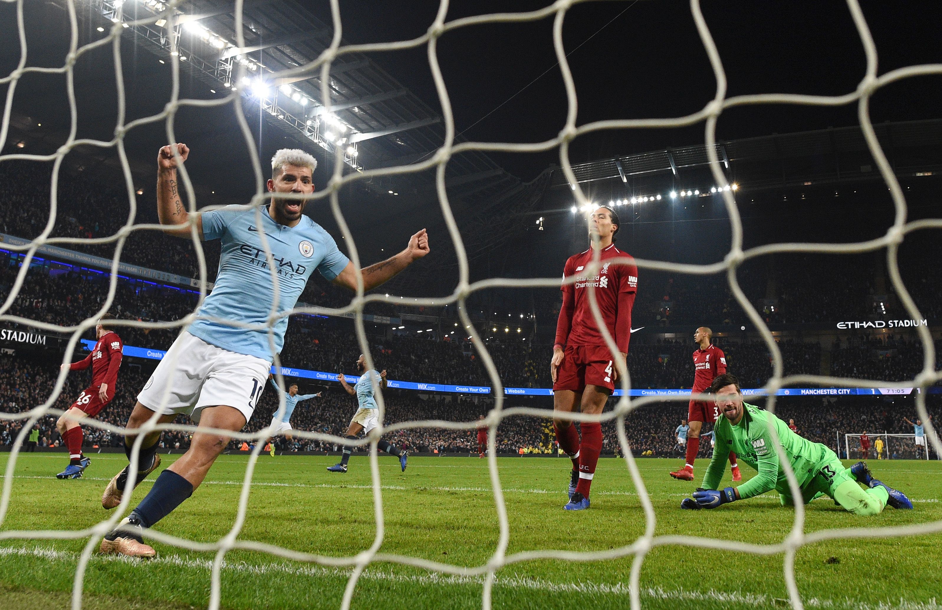 Van Dijk against Man City