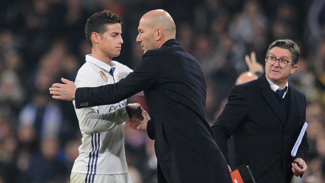 James Rodríguez - Zidane - 2017