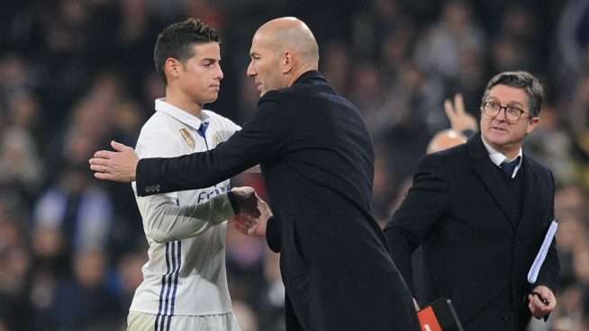 James Rodríguez - Zidane - 2017
