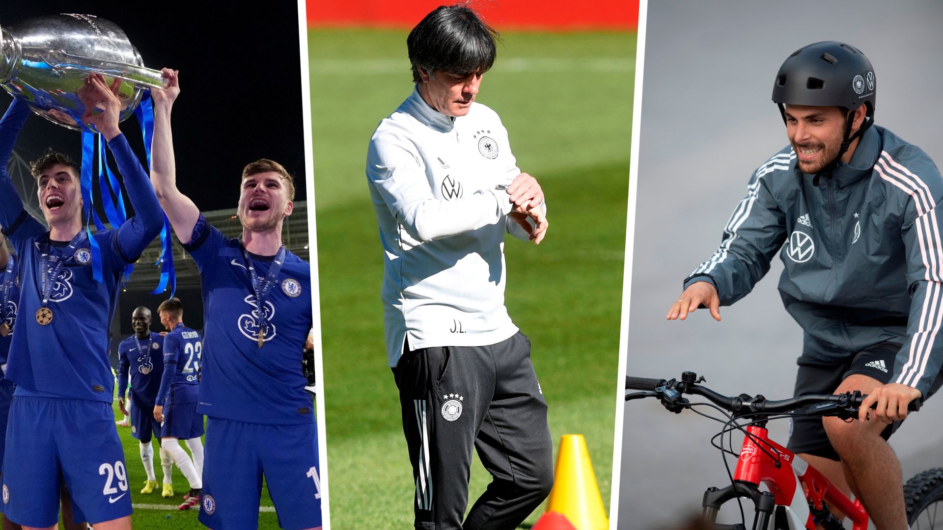 DFB Germany Deutschland Löw Havertz Werner Volland gfx