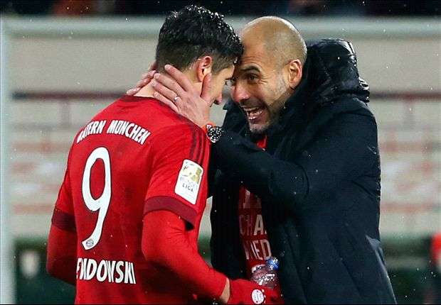 Lewandowski Guardiola