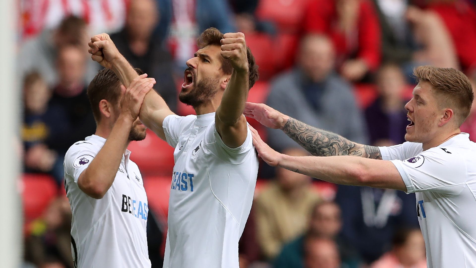 Fernando Llorente Swansea Sunderland Premier League