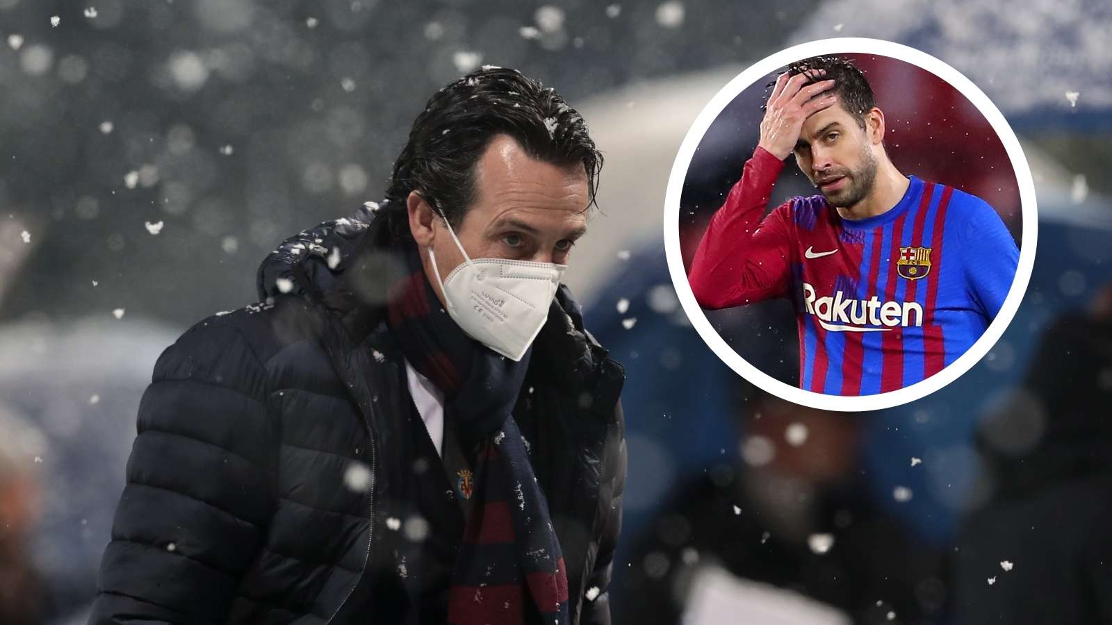 Unai Emery, Gerard Pique