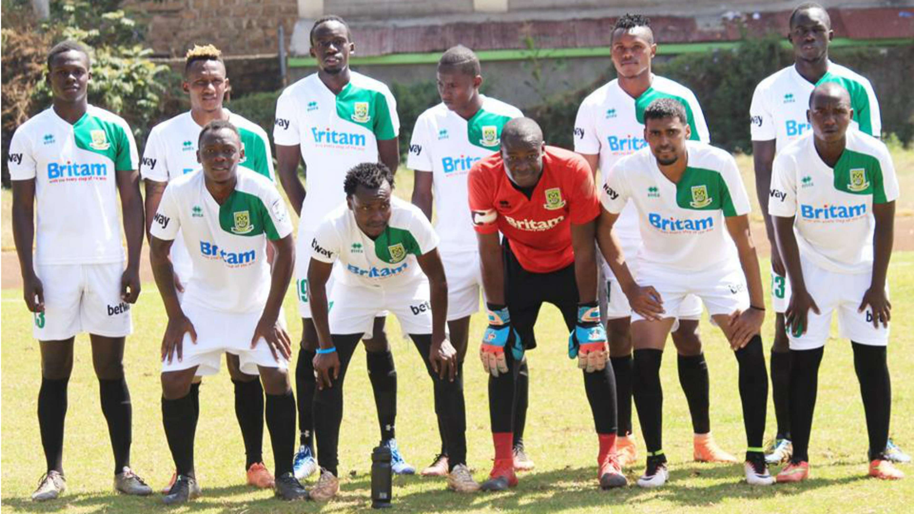 Mathare United squad.