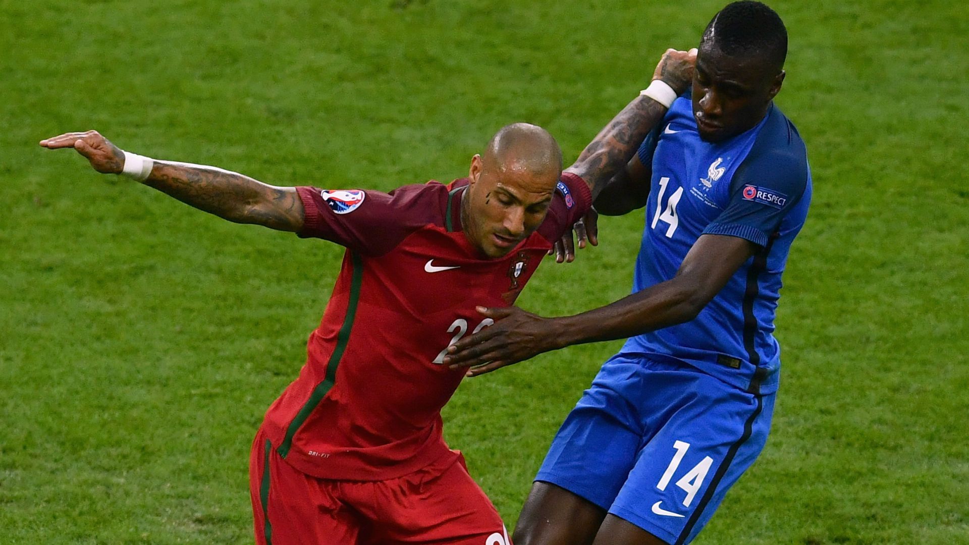 Ricardo Quaresma Blaise Matuidi Portugal France UEFA Euro 10072016