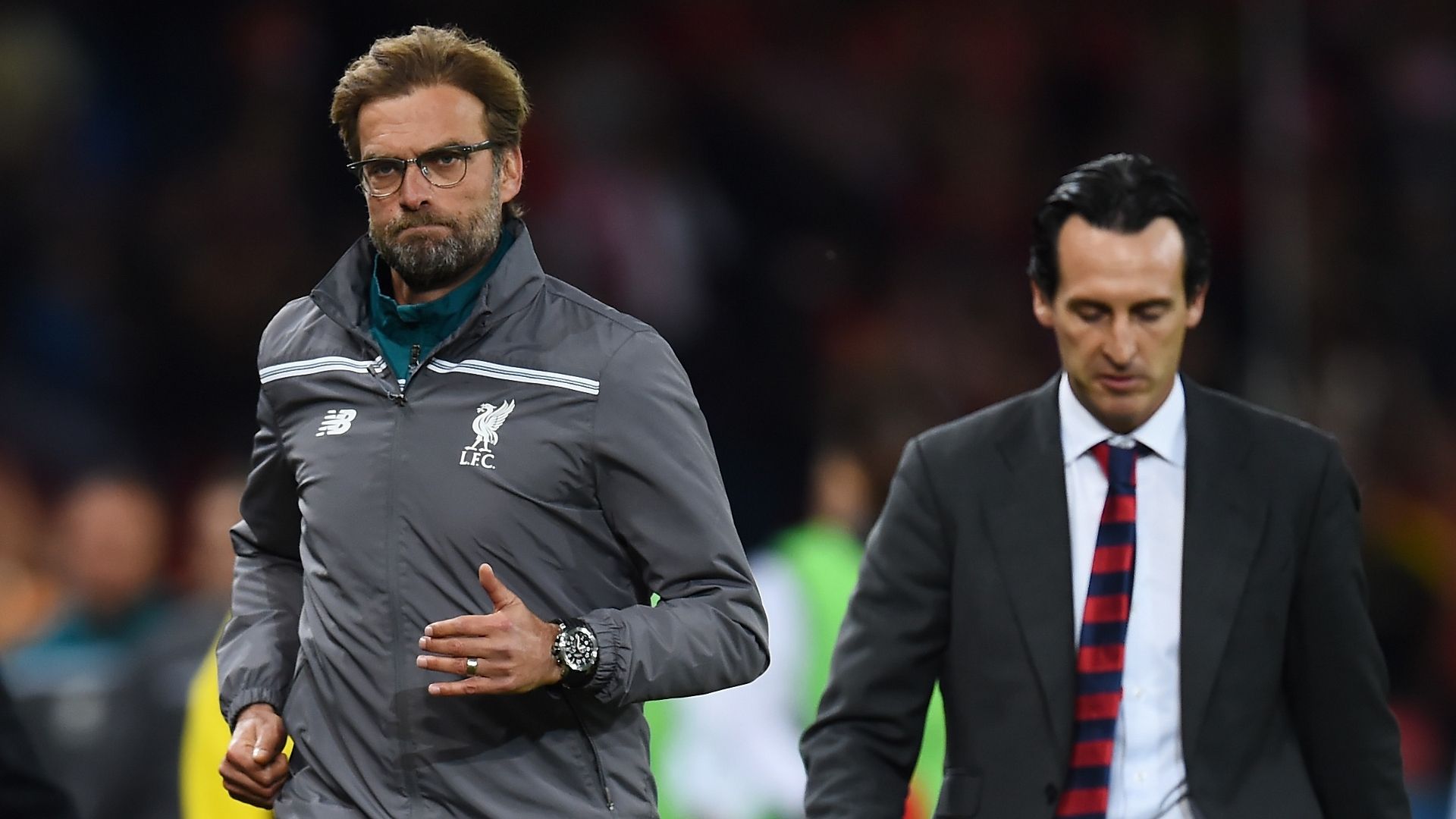 Jurgen Klopp Unai Emery Liverpool Sevilla
