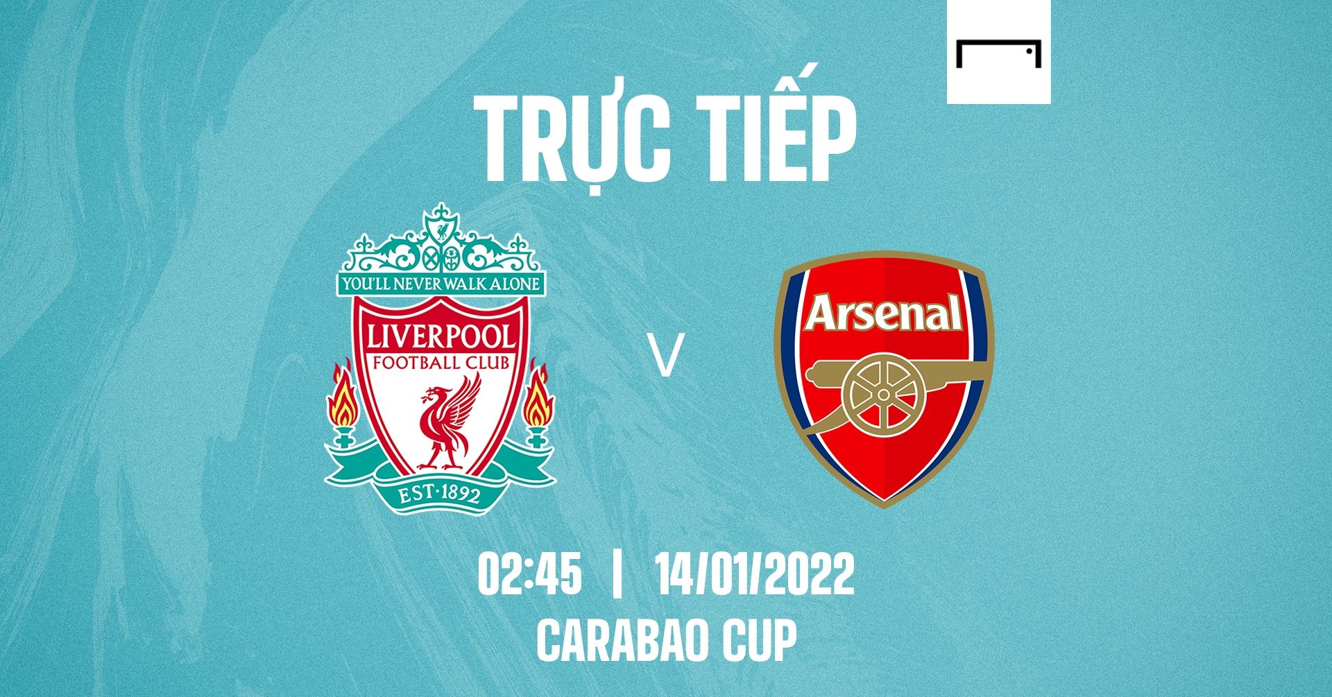 Live Liverpool vs Arsenal 2022 League Cup GFX