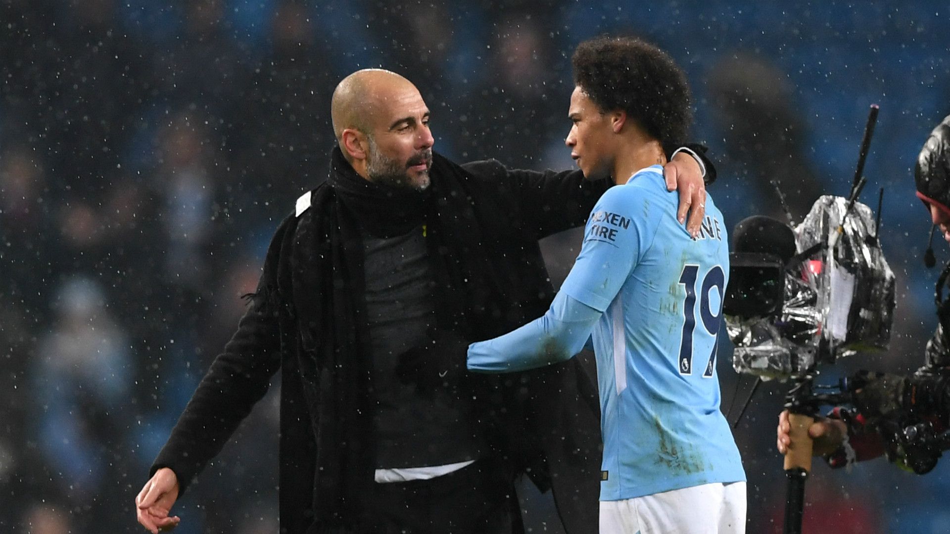 Pep Guardiola Manchester City Leroy Sane