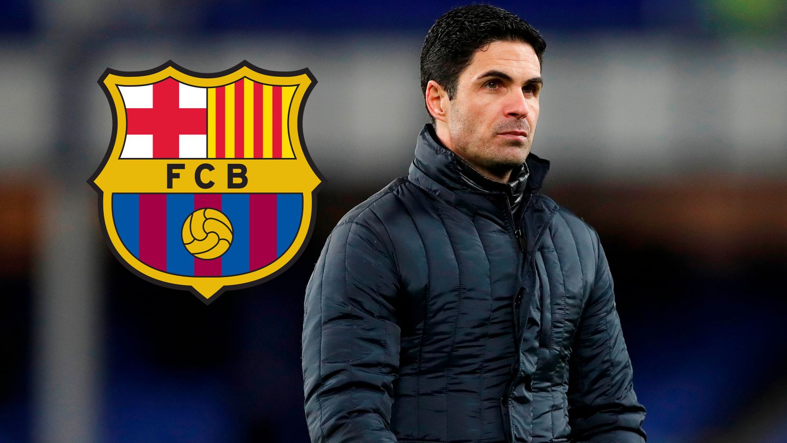 Mikel Arteta Barcelona GFX