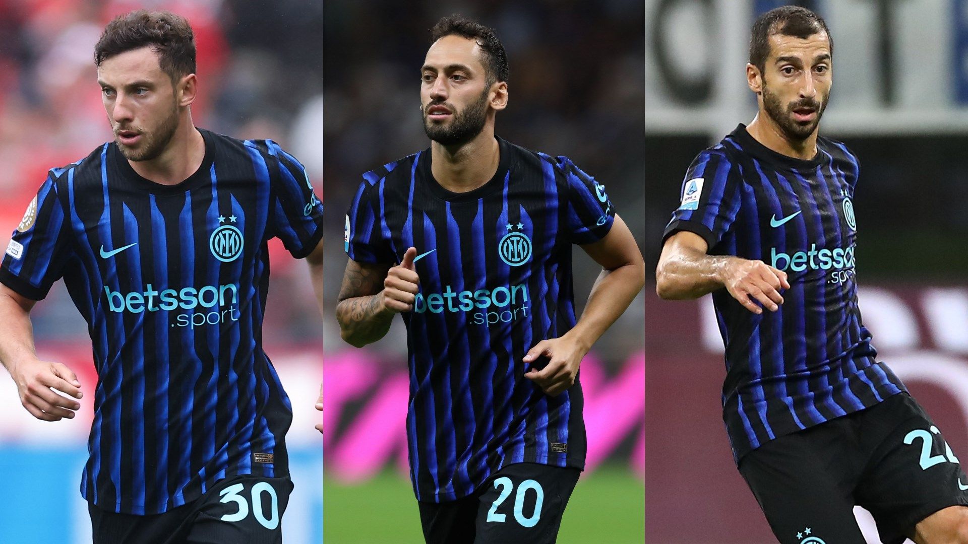 Carlos Augusto, Calhanoglu, Mkhitaryan