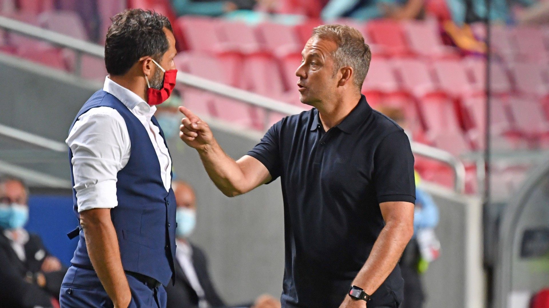 ***GER ONLY*** Hansi Flick Salihamidzic FC Bayern PSG