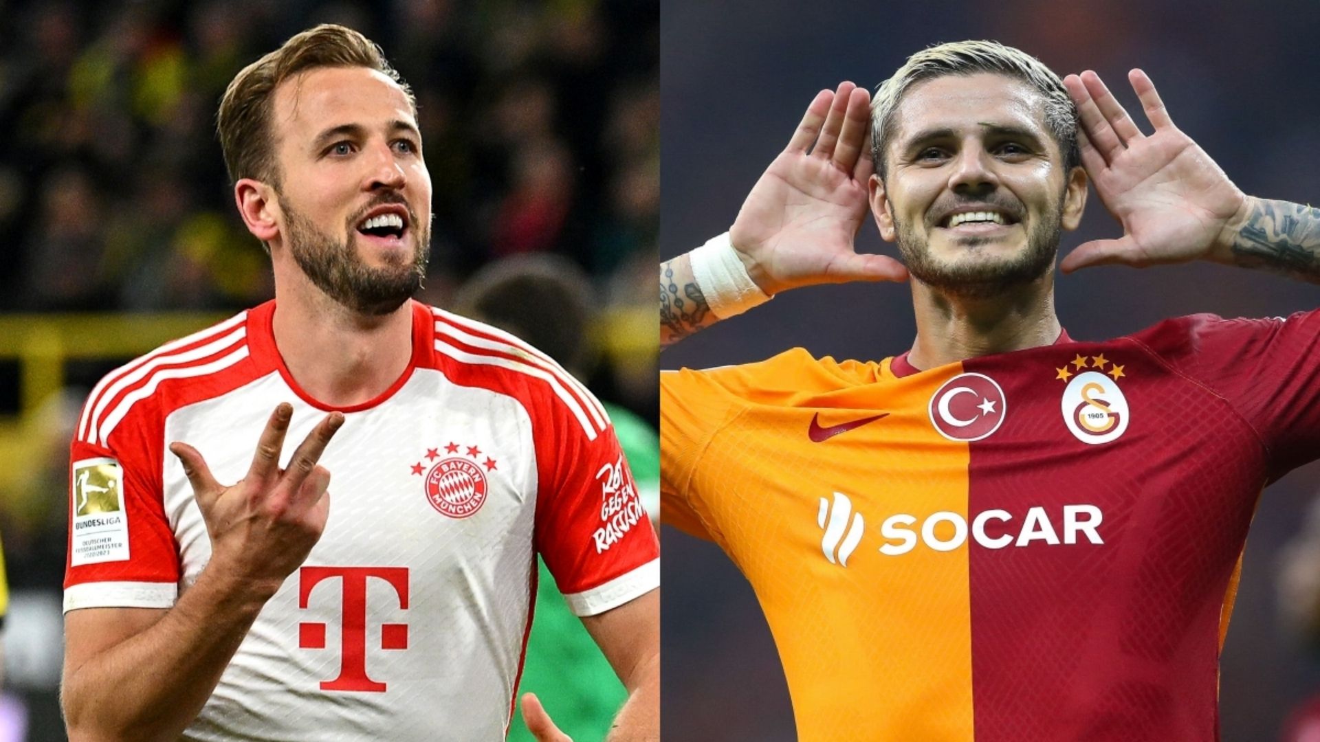 Harry Kane Bayern Mauro Icardi Galatasaray