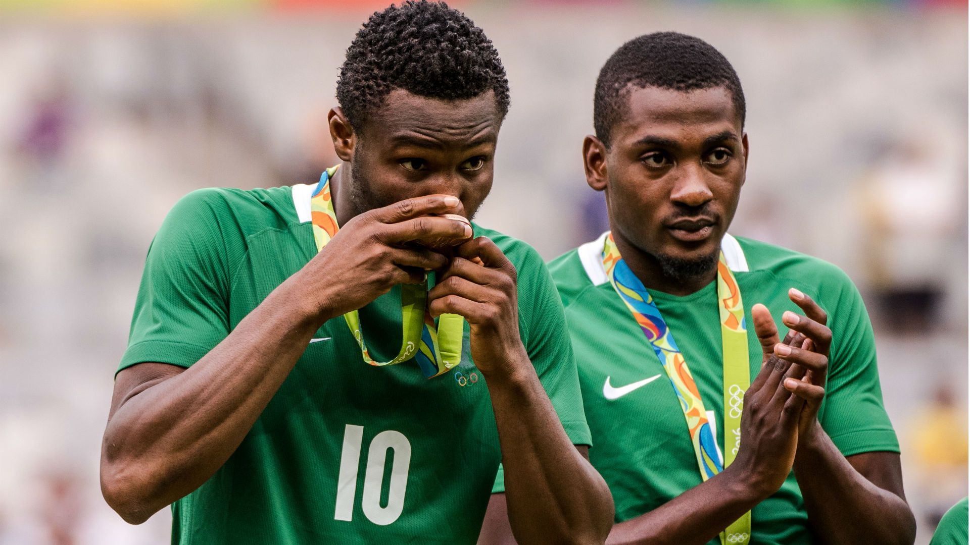 Mikel and Junior Ajayi
