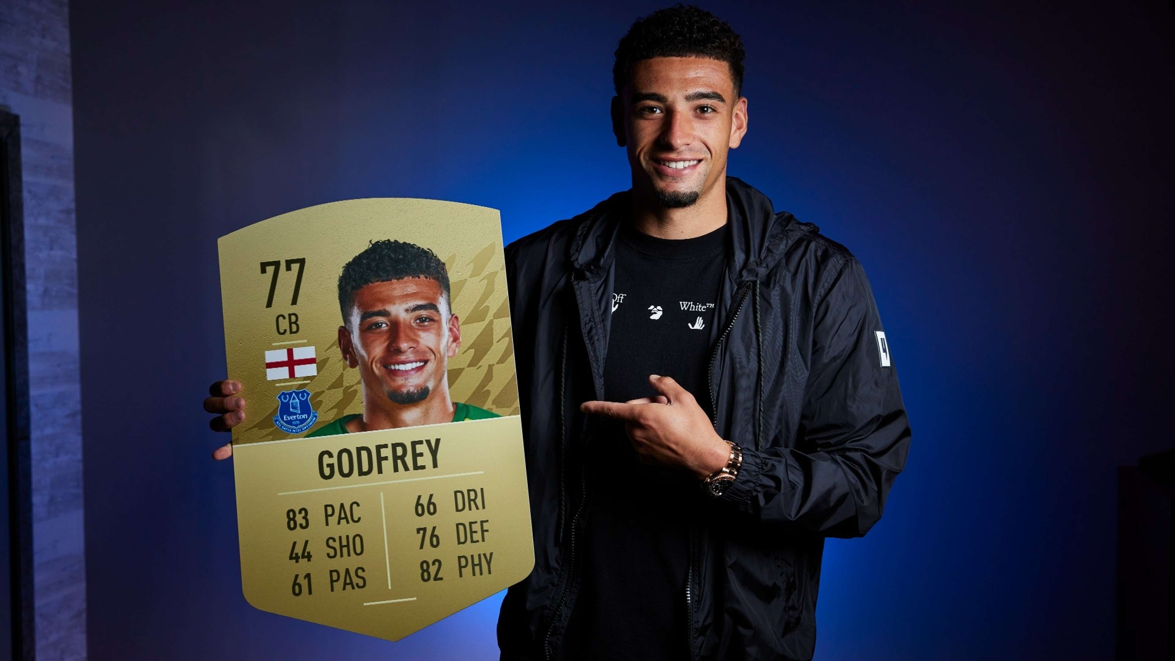 Ben Godfrey Everton FIFA 22 rating card