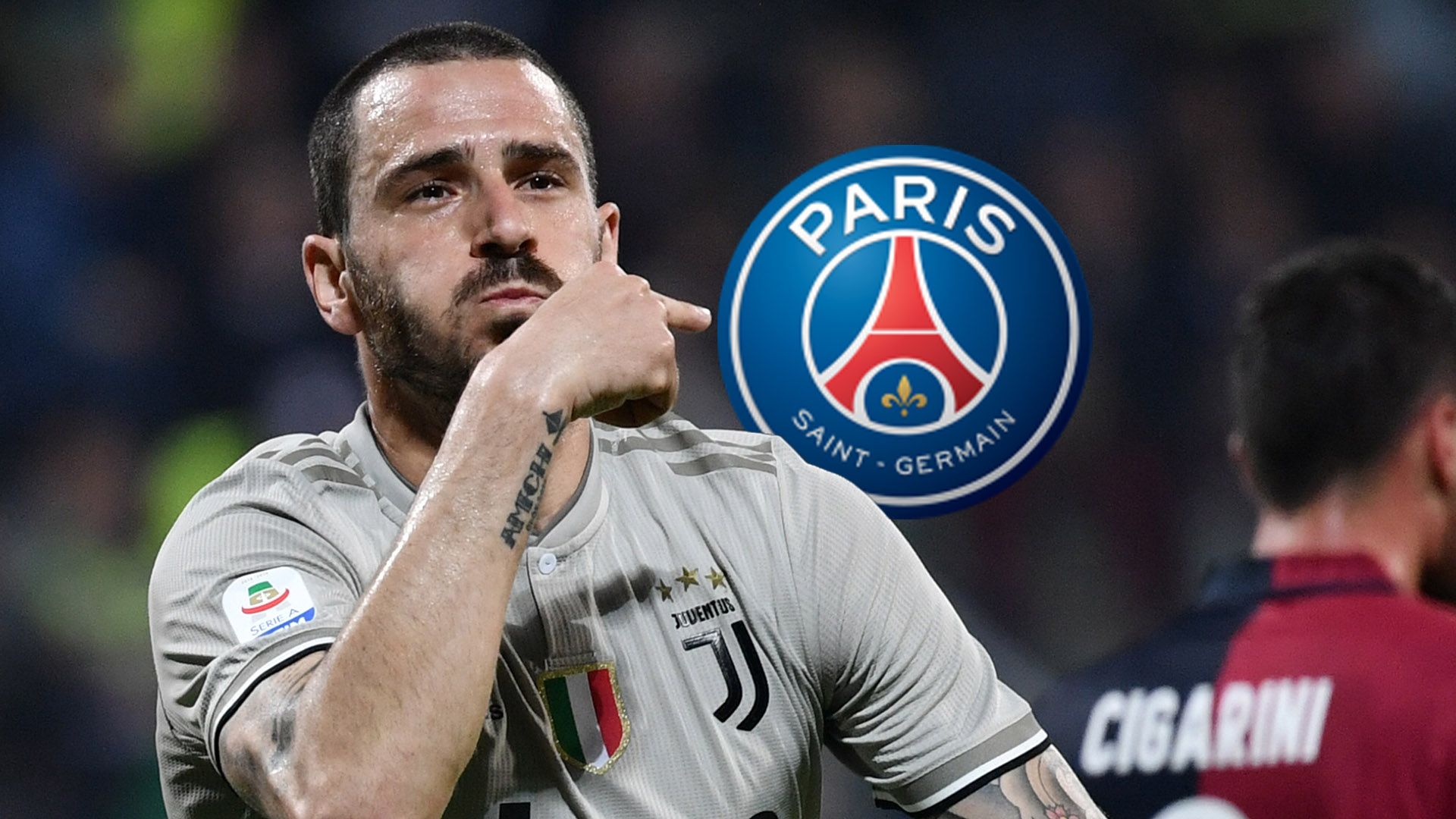 Leonardo Bonucci Juventus PSG