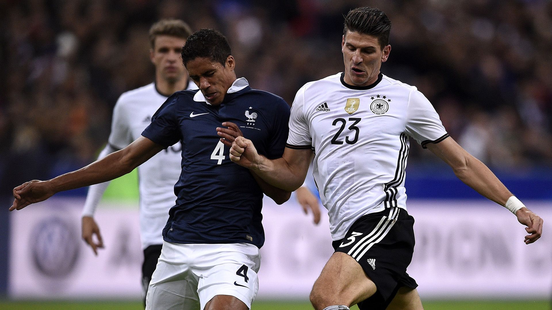Varane Gomez France Germany Friendly 13/11/2015