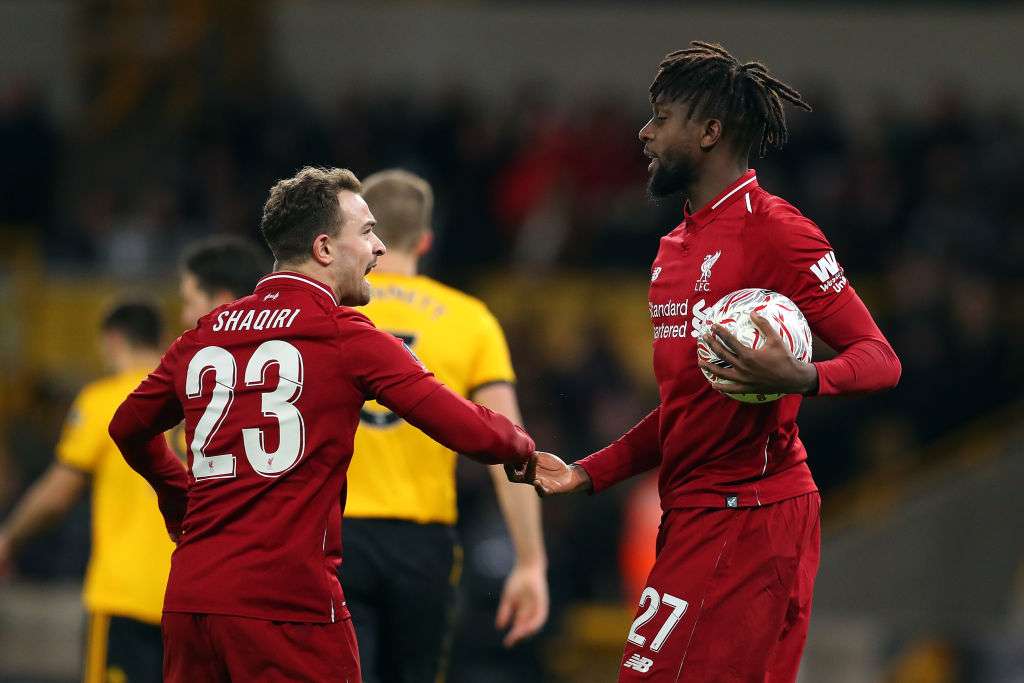 Divock Origi Liverpool Wolves FA Cup 07012019