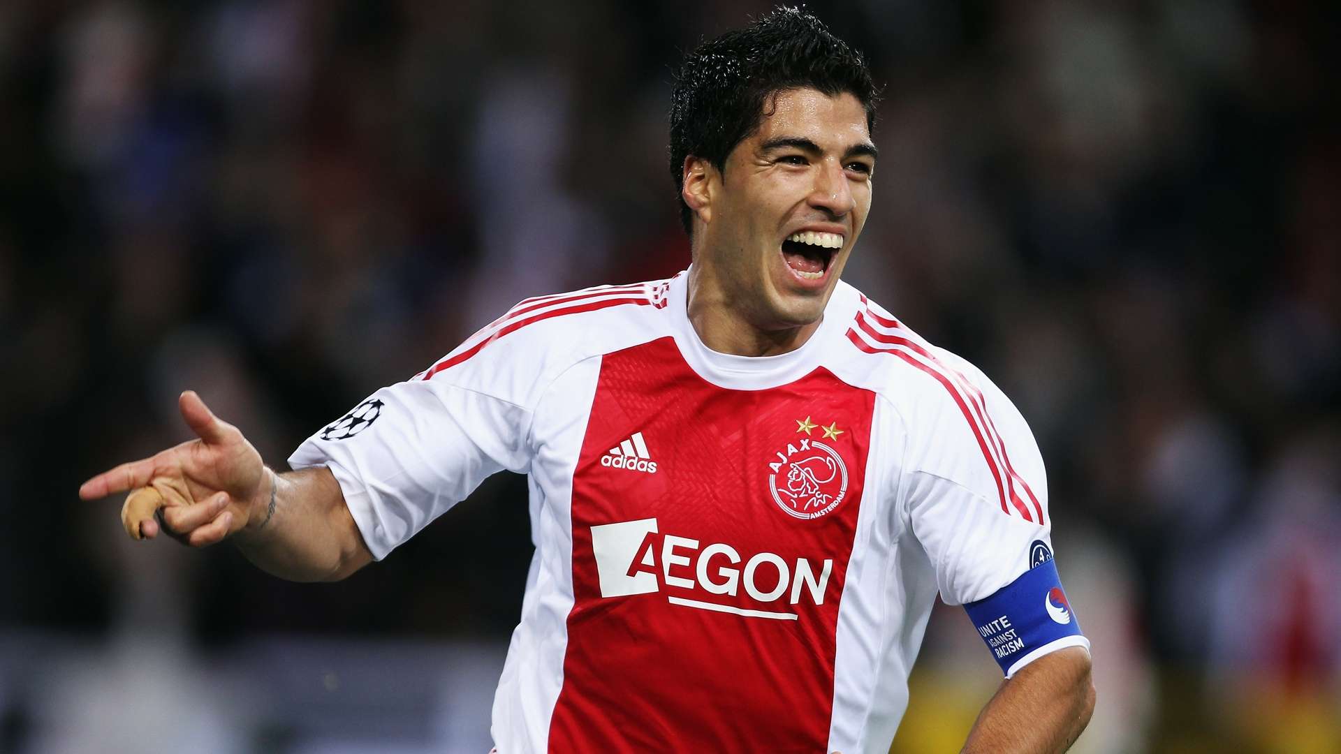 Luis Suarez Ajax Auxerre 10192010