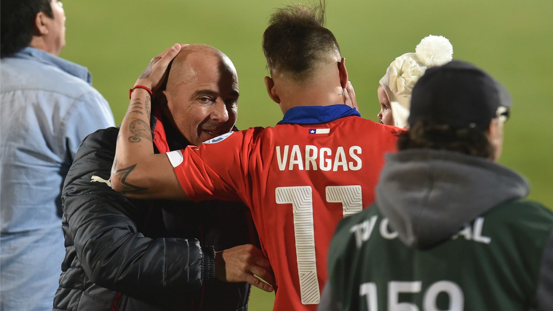 Jorge Sampaoli - Eduardo Vargas