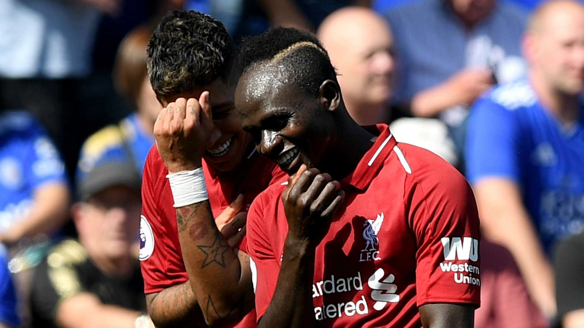 Sadio Mane Roberto Firmino Liverpool 2018-19