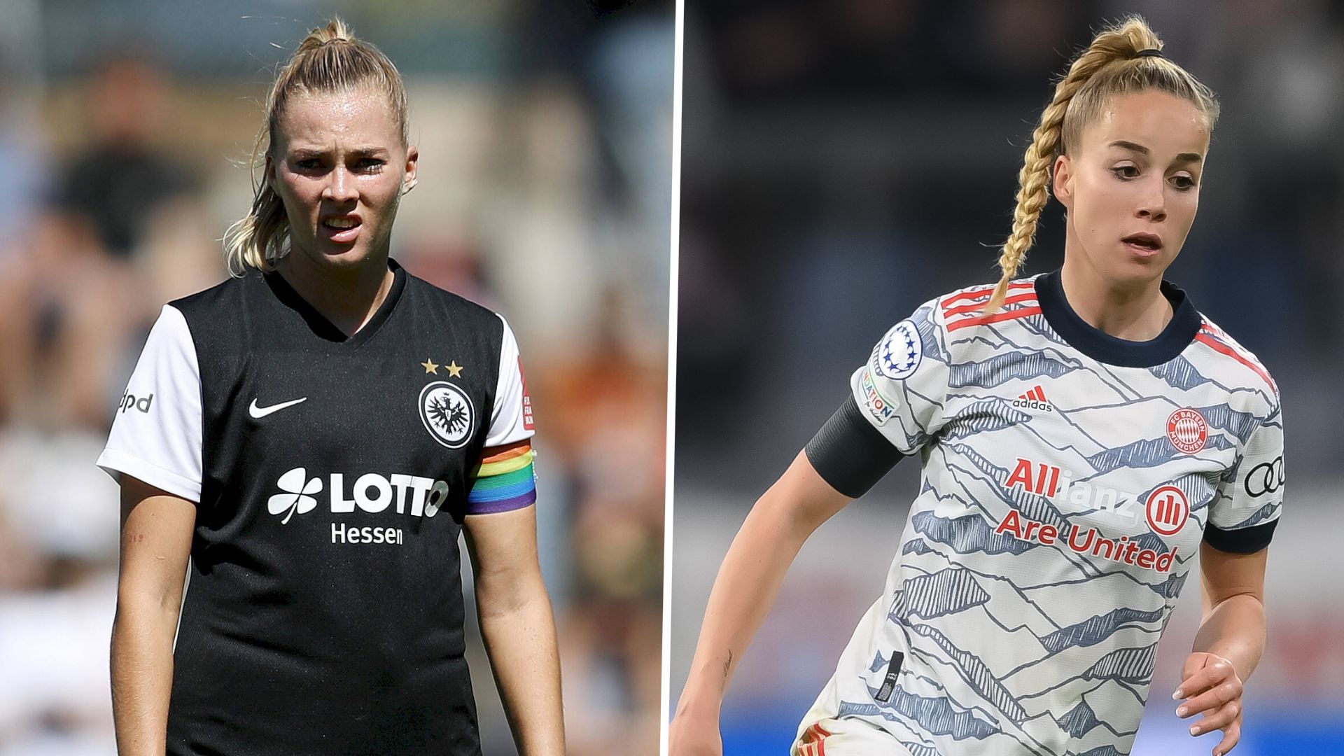 GFX Freigang Frankfurt Gwinn Bayern Frauen Bundesliga 2022