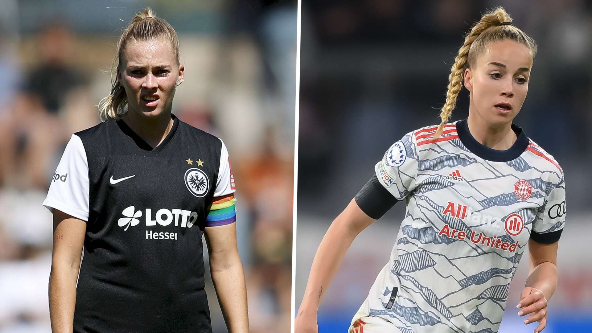 GFX Freigang Frankfurt Gwinn Bayern Frauen Bundesliga 2022