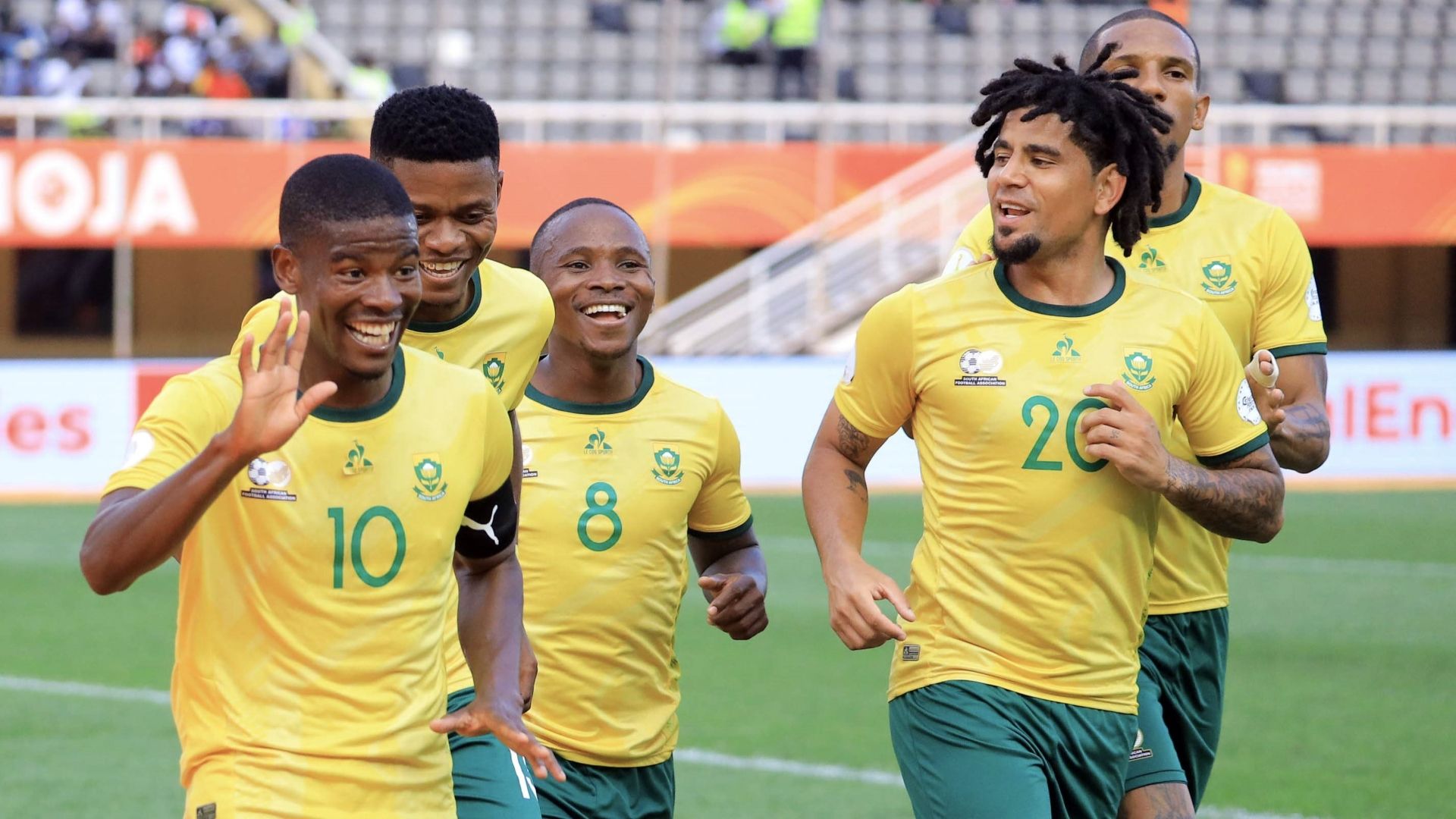 Neo Maema and Keagan Dolly, Bafana Bafana