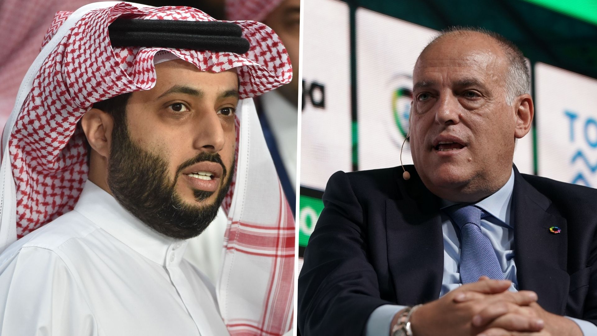 Javier Tebas Turki Al Sheikh