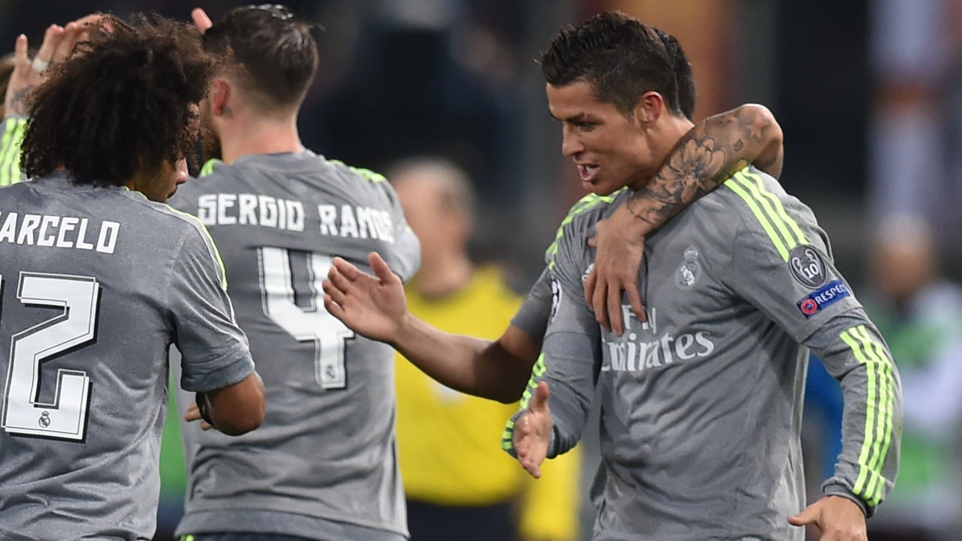 Cristiano Ronaldo Roma Real Madrid Champions League