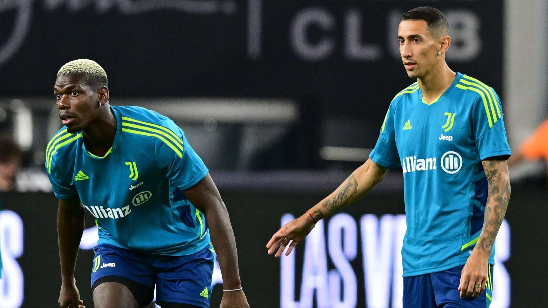 Paul Pogba Angel Di Maria Juventus