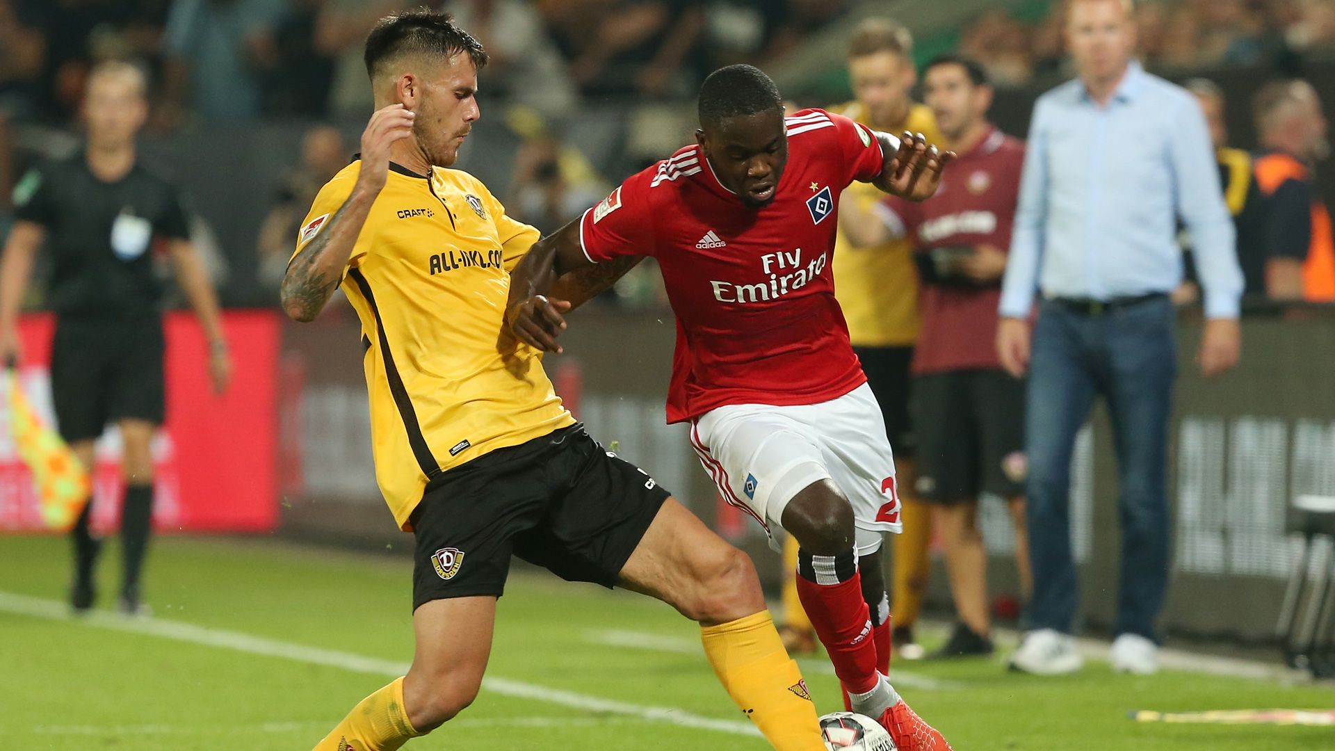 Dynamo Dresden Hamburger SV 2. Bundesliga 2018